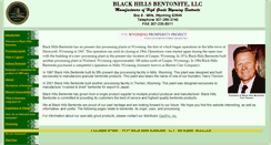 Desktop Screenshot of bhbentonite.com